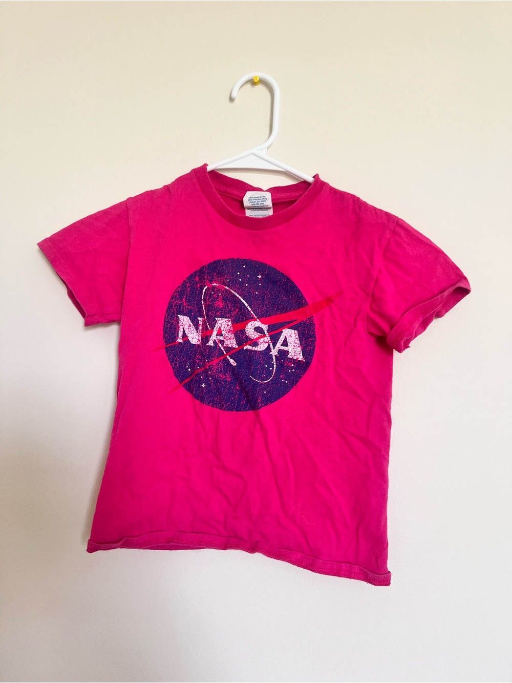 Kids' Short Sleeve Graphic Tee - Hot Pink